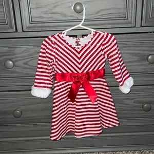 Bonnie Baby Sparkly Christmas Dress